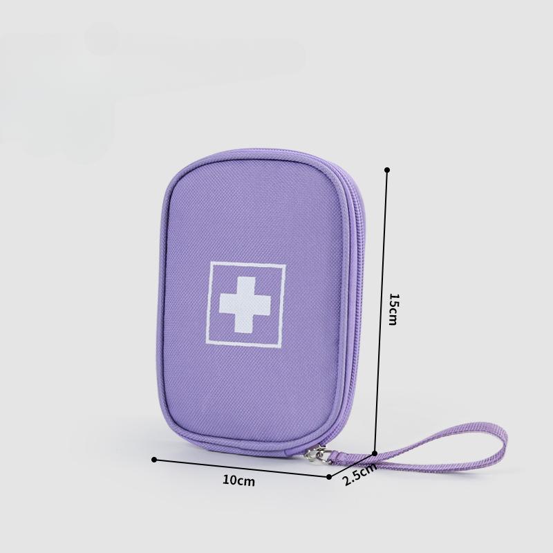 Emergency First Aid for Family Candy Color First Aid Box High Capacity Outdoor Camping Traveling Kit for Medical Bandaid