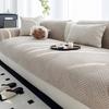 New Thicken Chenille Sofa Cover Soft Strip Anti-Slip Sofas Mat Couch Armrest Backrest Towel Furniture Protector for Living Room