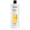 Shampoo - Nioxin - System 1 - 1000ml - Anti-hair Loss - Natural Hair