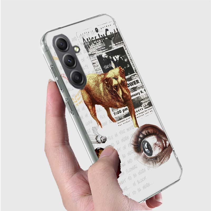 Rock Band Alice In Chains Phone Case For Samsung A15 A25 A35 A55 A12 A22 A32 A52S A13 A23 A33 A53 A14 A24 A34 A54 Galaxy A8 A6 A