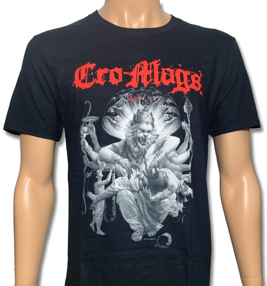 Cro-Mags Наилучшие пожелания Абсолютно новая Официально лицензированная Футболка Унисекс