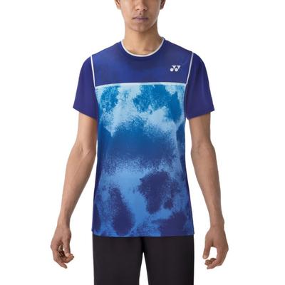 Игровая футболка с коротким рукавом Midnight Navy S [Yonex] (Подходящий стиль) (472)