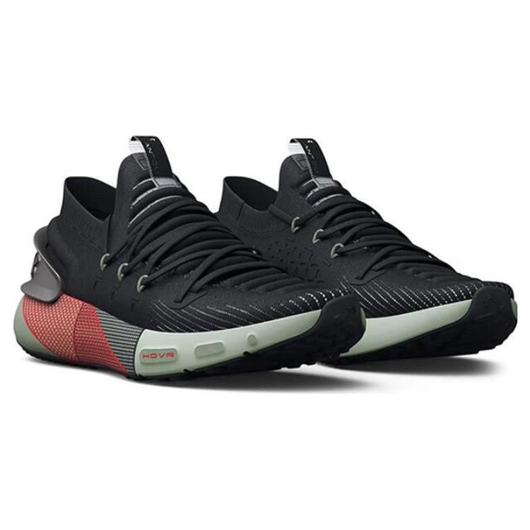 Under Armour Hovr Phantom 3 'Металлический Черный Зеленый Красный' Женские 3025521-001