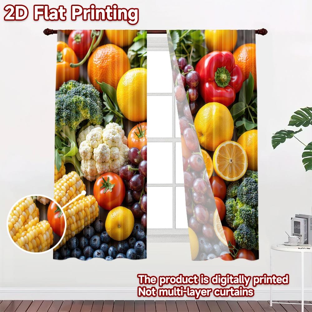 2D плоный Фон для Фотосъемки Фон для Вечеринки Красочная Свежая Продуктовая Композиция 100% Полиэстер Яркое Воссоединение Идеально для