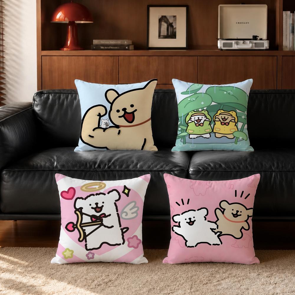 Brand LLine Friends Puppying Cushion Cover Cushion Cover Set Pcs x x x Pillowcase Decorative Sofa Home Decor