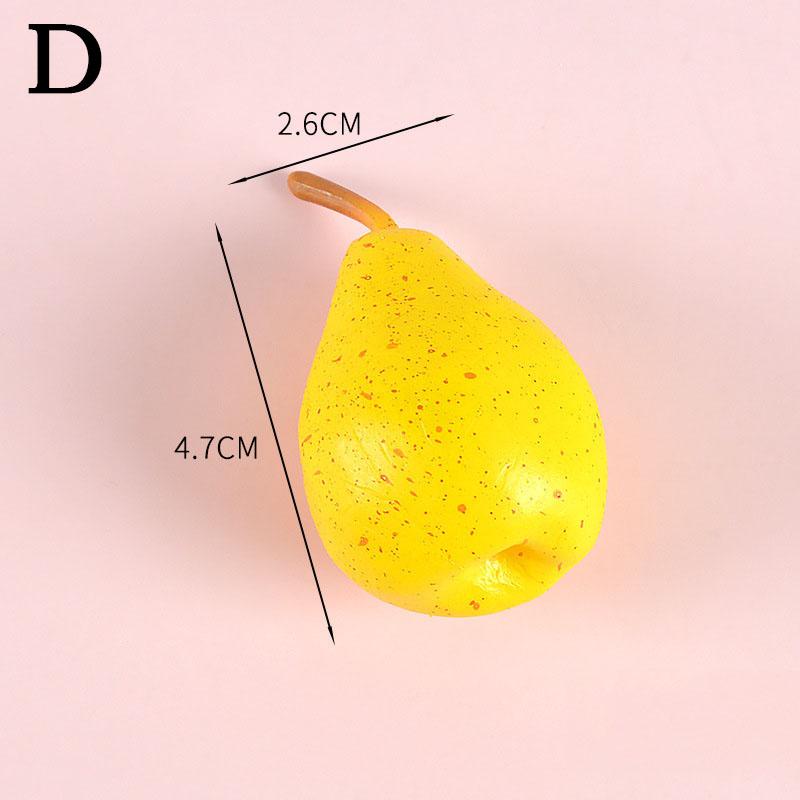 Имитация ломтиков фруктов Поддельные искусственные яблоки лимоны манго арбузы модель реквизит для фотосъемки для вечеринки кухни домашнего декора