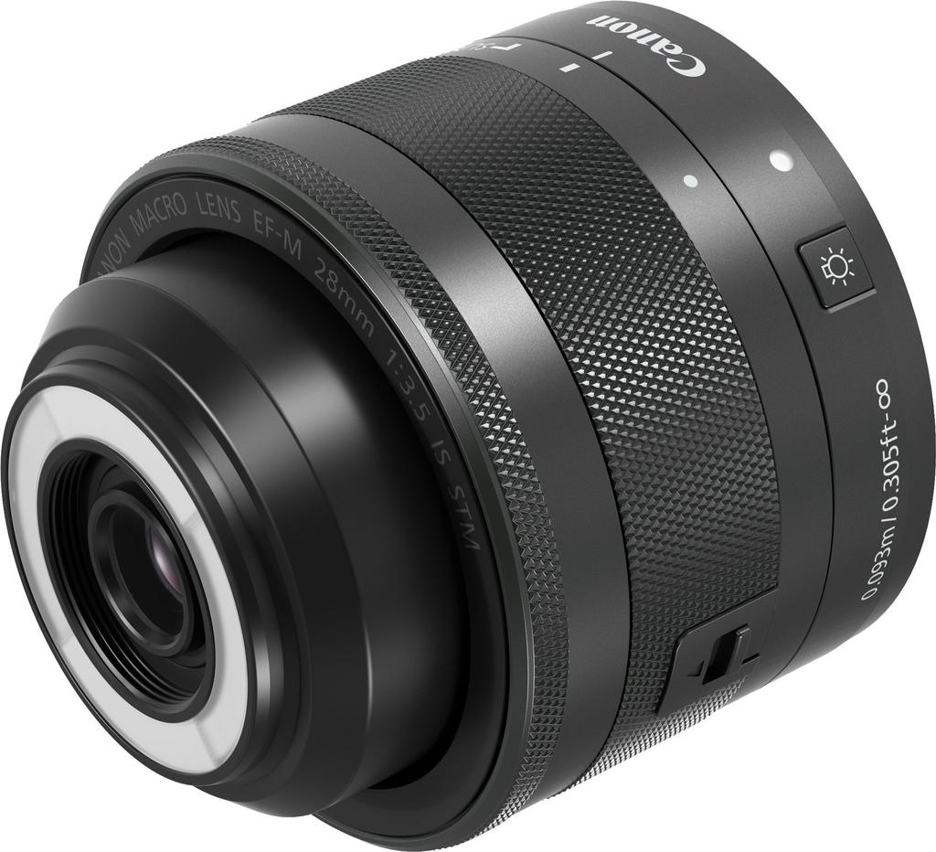 Canon Macro Lens EF-M28mm F3.5 IS STM Mirrorless Single Lens Compatible EF-M28/F3.5 M IS STM