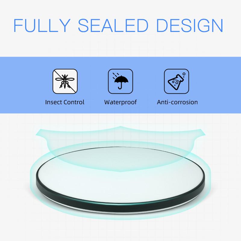 Xiaomi Waterproof Bathroom Lamp Ceiling Led Ceiling Lights 18W 30W 40W Round Led Ceiling Lamp For Kitchen Living Room Toilet Room 220V