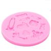 Силиконовые формы для маленьких девочек, формы для мыла, помадки, инструменты для рукоделия, шоколадная помадка, формы для торта