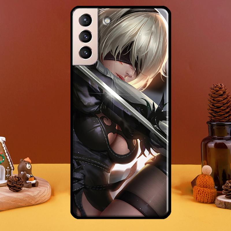 Чехол Nier Automata Lunar Tear Art для Samsung Galaxy S21 S20 FE Note 20 S22 Ultra Note 10 S8 S9 S10 Plus, чехол для телефона