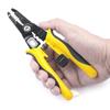 6-в-1 инструмент для зачистки проводов, многофункциональный портативный резак для острых плоскогубцев, 7,5-дюймовый резак для обжима проводов, электрический кабельный резак