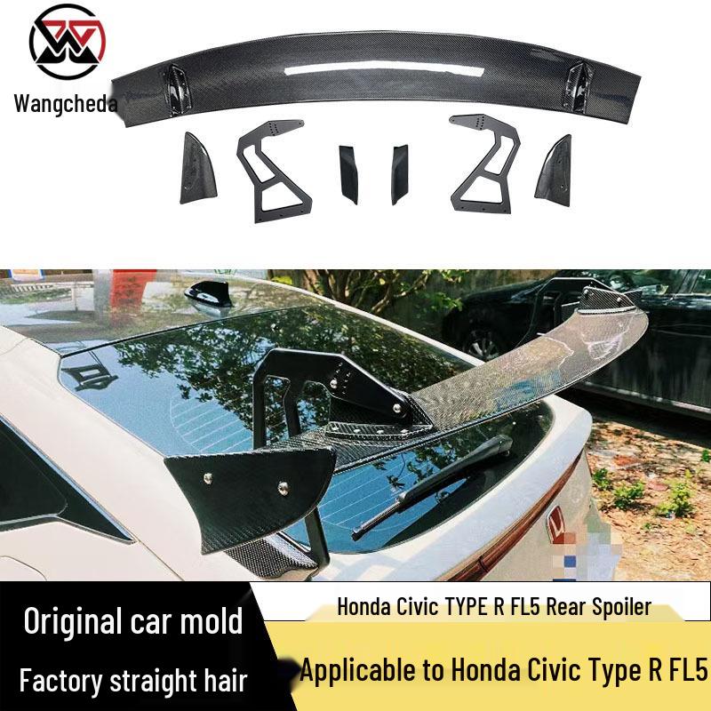 Задний спойлер-крыло из углеродного волокна для Honda Civic Type R FL5 (11-е поколение)