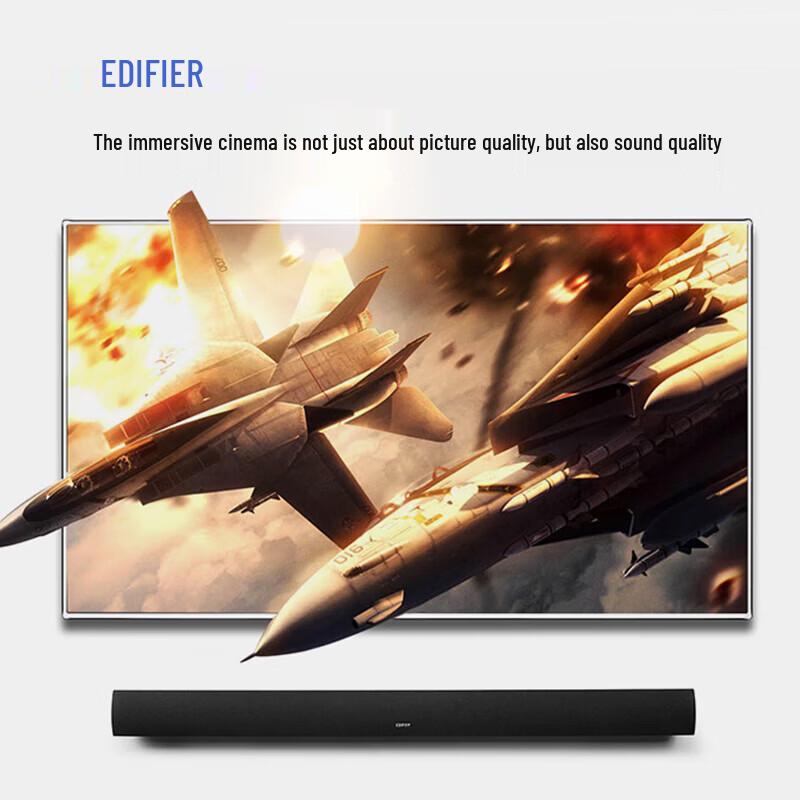 Edifier Беспроводная Bluetooth-саундбар B3 для телевизора, штепсель CN (адаптер в комплекте)