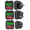 Line Tester RCD Tester Electrical Socket Testers EU/UK/US Plug HT107 Socket Testers Voltage Test with LCD Display