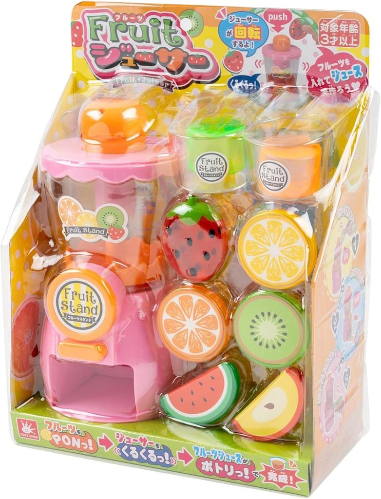 Onda Pretend Play Fruit Pretend Play No Batteries Fruit Educational For Ages Birthday Gift Set, Juicer, Toy, Required, Blender, Juice, Toy, 3+, Gift,
