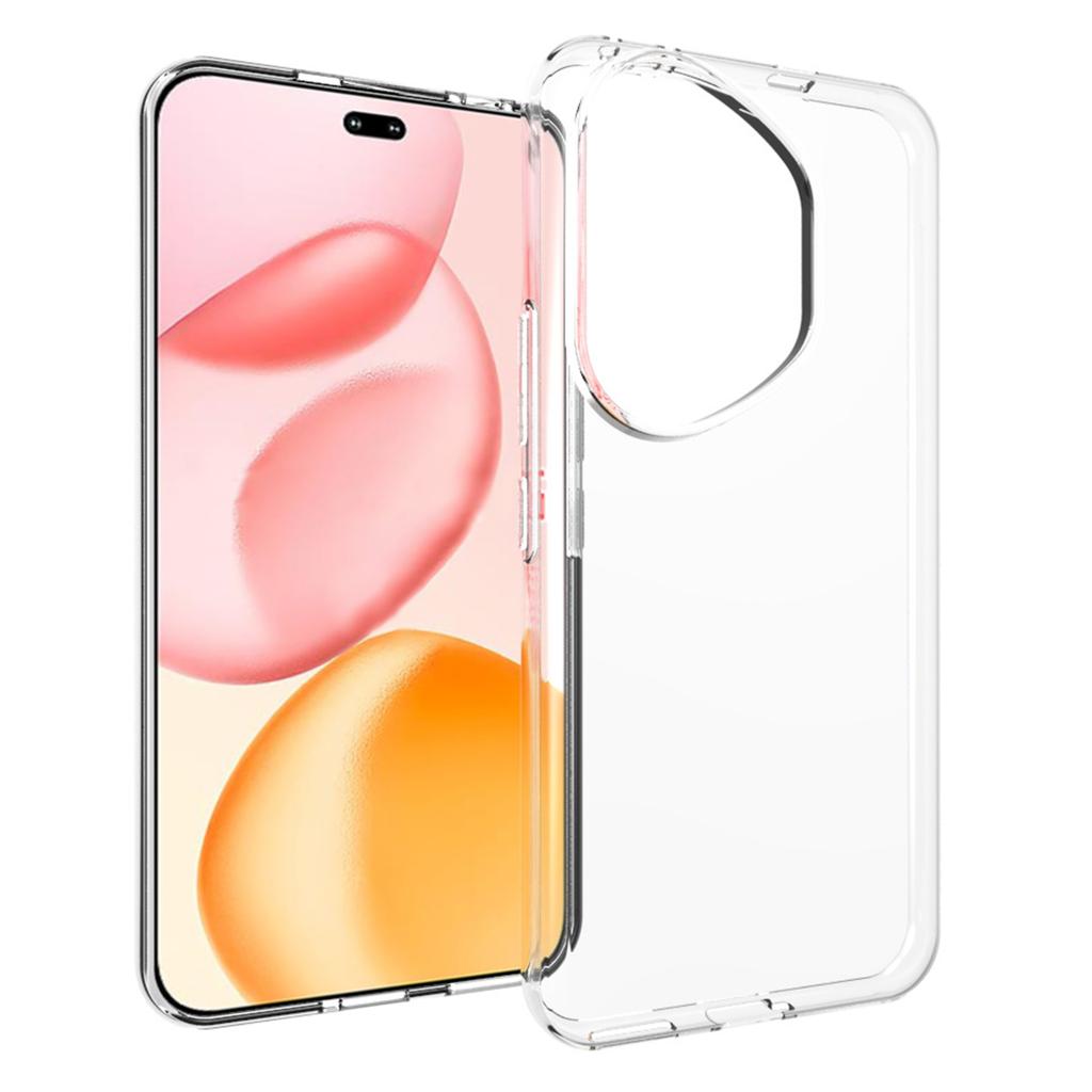 Для Honor 400 Pro 5G (Глобальный) Прозрачная задняя крышка телефона из ТПУ, устойчивая к водяным знакам