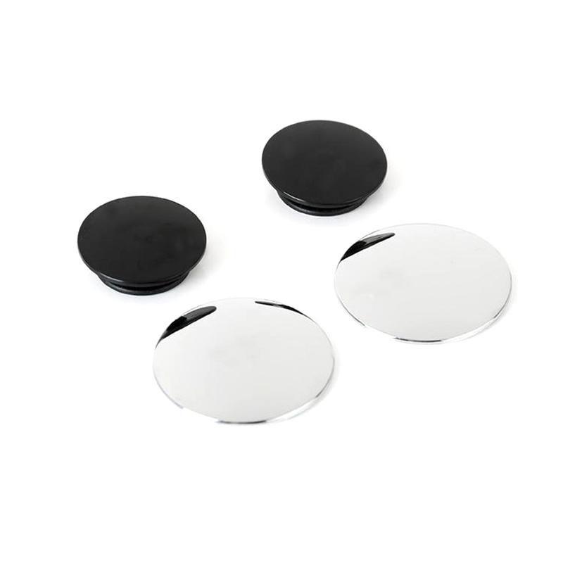2 шт. Автомобильное крепление на присоске, вспомогательное зеркало заднего вида, вращающееся на 360 градусов, широкоугольное, с круглой рамкой, зеркало для слепых зон
