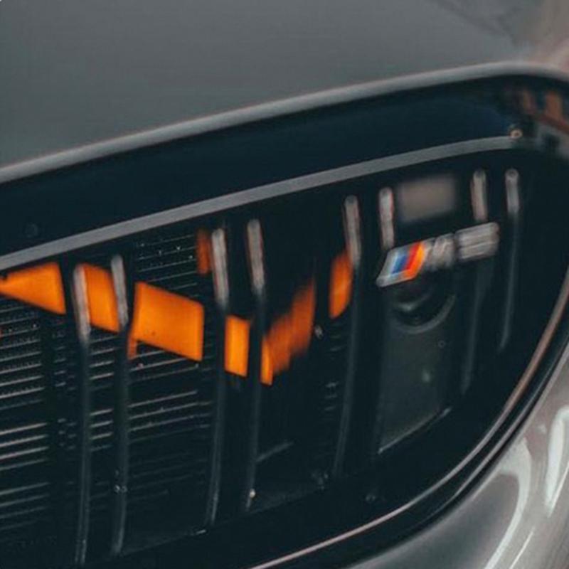 Для F30 F31 F32 F33 F34 F36 F20 F21 F22 F23 G29 Передняя решетка Вставка Декоративные полосы Крышка Рамка Украшения для автомобиля Наклейки