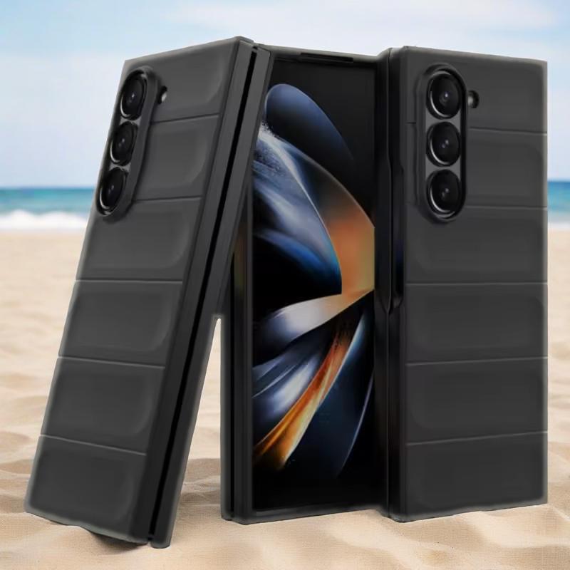 Чехол для Samsung Galaxy Z Fold 7 6 4 Galaxy Z Flip 7 6 4 Силиконовый Защитный Чехол Coque Capa Fundas
