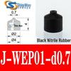 Vacuum Suction Cup & Nozzle for Robot Arm Accessories (Models J-WES01-d2, J-WES02-d4, WEP01-d2)