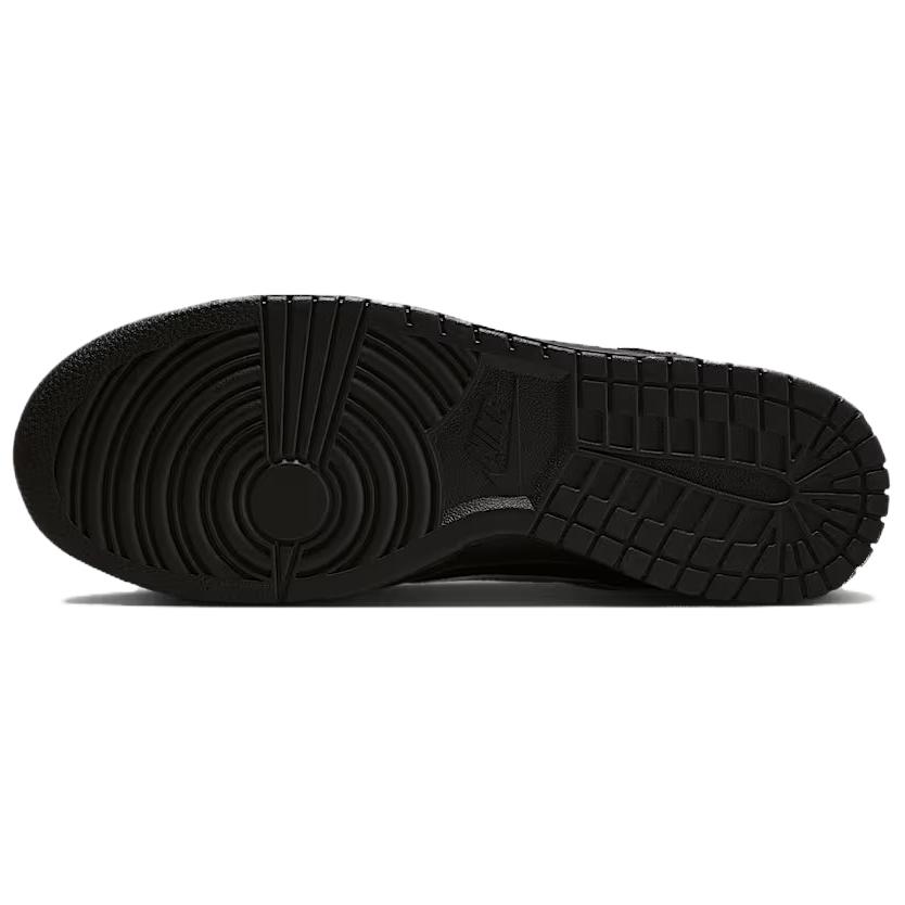 Nike Dunk Low Черно-белые кроссовки с логотипом Swoosh для мужчин IO7606-010