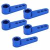5 шт. 25T сервоприводы рулевые сервоприводы из алюминиевого сплава синие для 02073 996R MG946R E9001