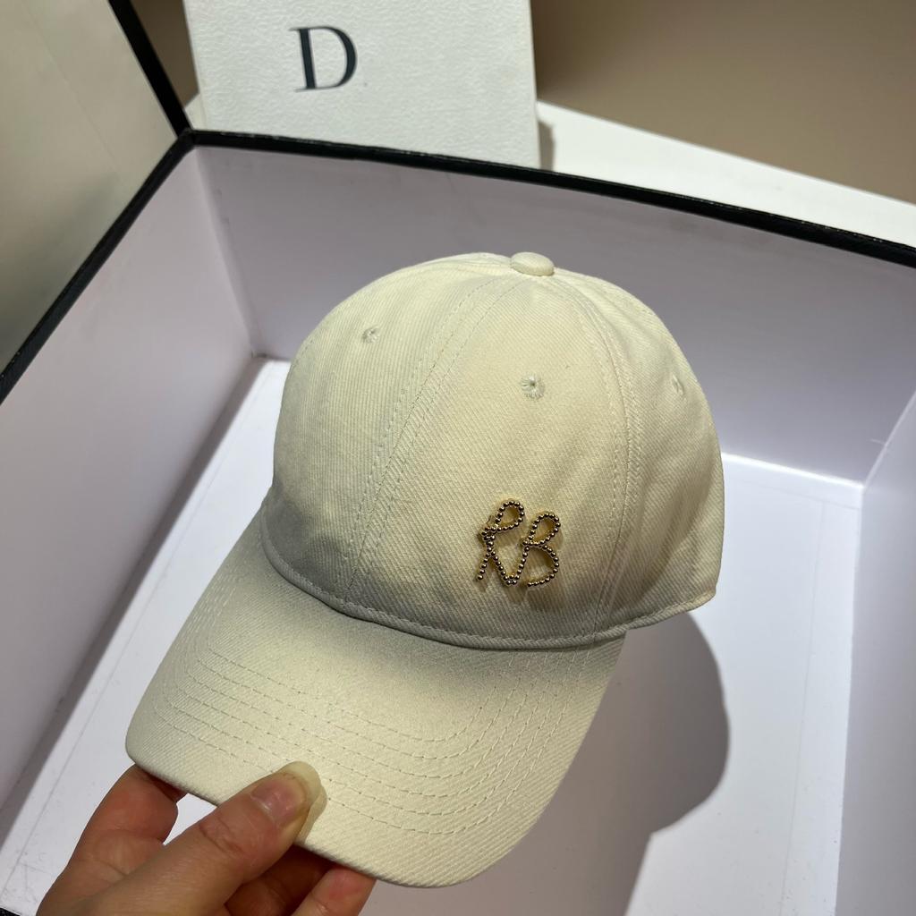 Роскошная металлическая бейсболка с буквами RB для мужчин и женщин, модная кепка Snapback в стиле хип-хоп, регулируемая кепка Bone Dad, козырек для улицы, солнцезащитные шляпы