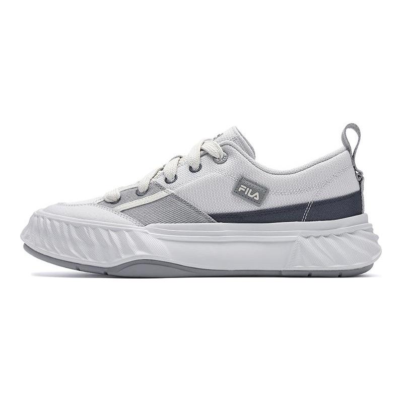 FILA Fosso Chuanxing Shoes Abrasion Resistant Low top Canvas Shoes Men's Gray F12M522311FVW