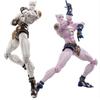 Super Action Statue Dio Yoshikage Kira Killer Queen Poseable Action Figure Room Desk Decoration Festival Gift Reissue In Stock