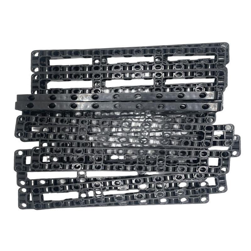 10PCS 67491 Technology Building Blocks Parts 3x19 Thick Perforated Hole Arm Frame Center Beam MOC Bricks DIY Toys Accessories