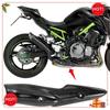 Прочный - Для Kawasaki Z900 2017- Мотоциклетная выхлопная система Средняя соединительная труба Углеродное волокно Теплозащитная крышка Защита от ожогов