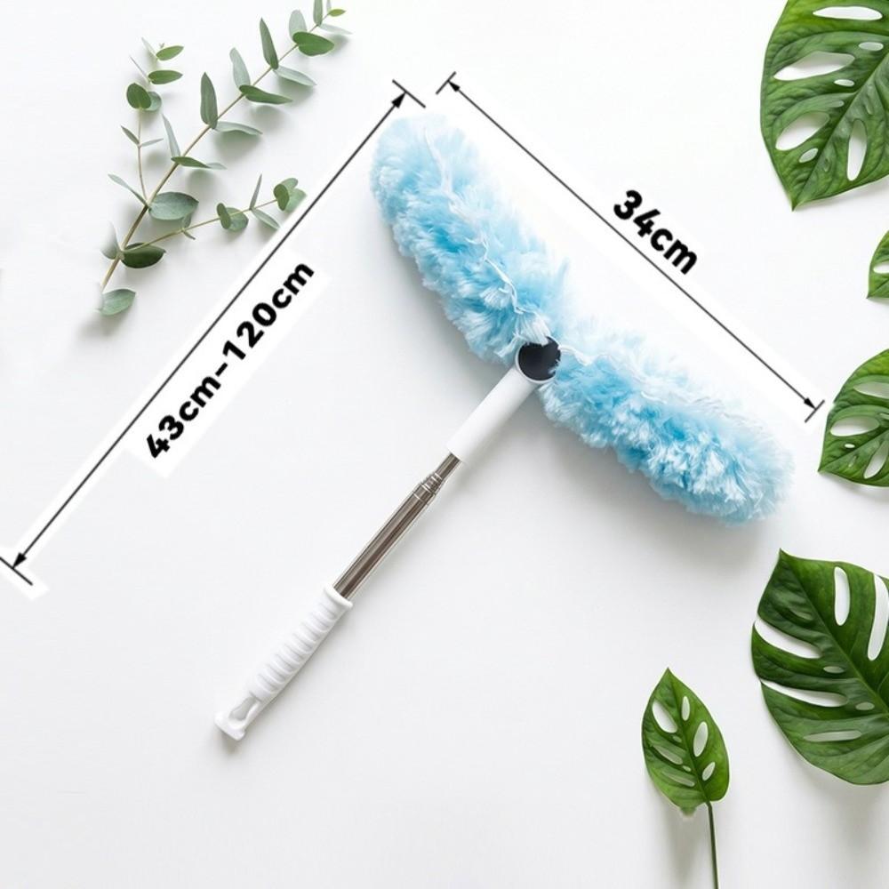 Extendable Handle Retractable Cleaning Duster Lightweight Cleaning Tool High Reach Cleaning