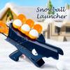 Shark Snowball Launcher Playset with Snowball Making Tools - Universal PU Snowball Fight Kit, Uncharged Outdoor Winter Fun -  for Snow Play & Holidays
