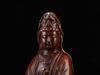 Chinese Vintage Rosewood Carved Kwan-yin Statue Wooden Sculpture Home Decor Art