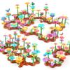 Children's Science And Education Educational Toys Varied Collage Building Blocks Flower Suit Assembled Toys
