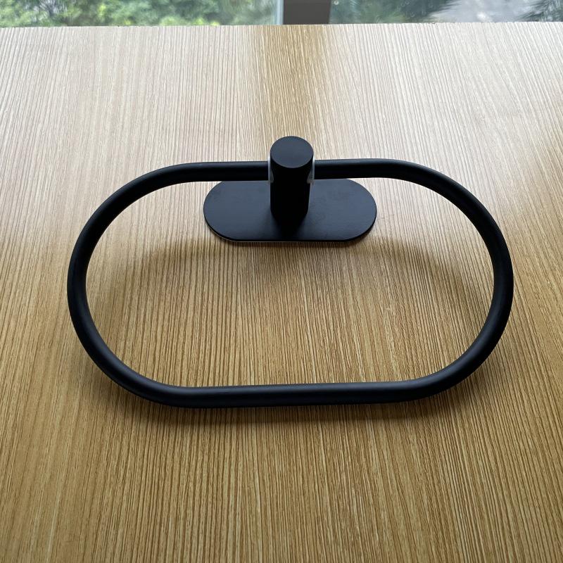 Держатель для полотенец и туалетной бумаги из нержавеющей стали, настенный, без сверления