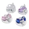 Swan Home Decoration and Accessories Colorful Beautiful Glass Ornaments Crystal Swan Ornament  Home