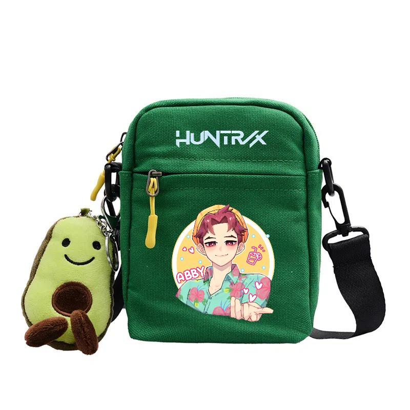 Милая мультяшная квадратная холщовая сумка в корейском стиле «Охотник на демонов» для детей и подростков