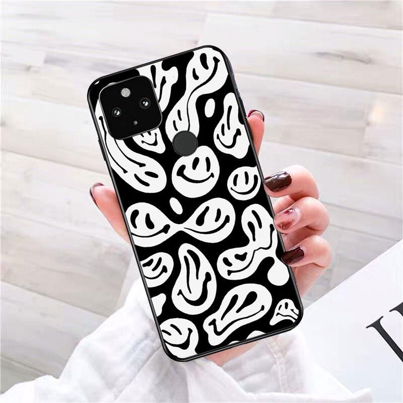 Чехол для телефона с триповым смайликом для Google Pixel 7 Pro 7 6A 6 Pro 5A 4A 3A Pixel 4 XL Pixel 5 6 4 3 XL 3A XL 2 XL