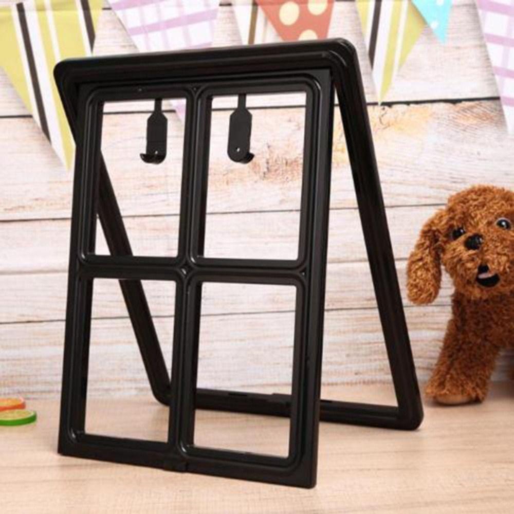 Lockable Pet Screen Door Mosquito Proof Sliding Door Screen Pet Tunnel Cat Door Hole Balcony