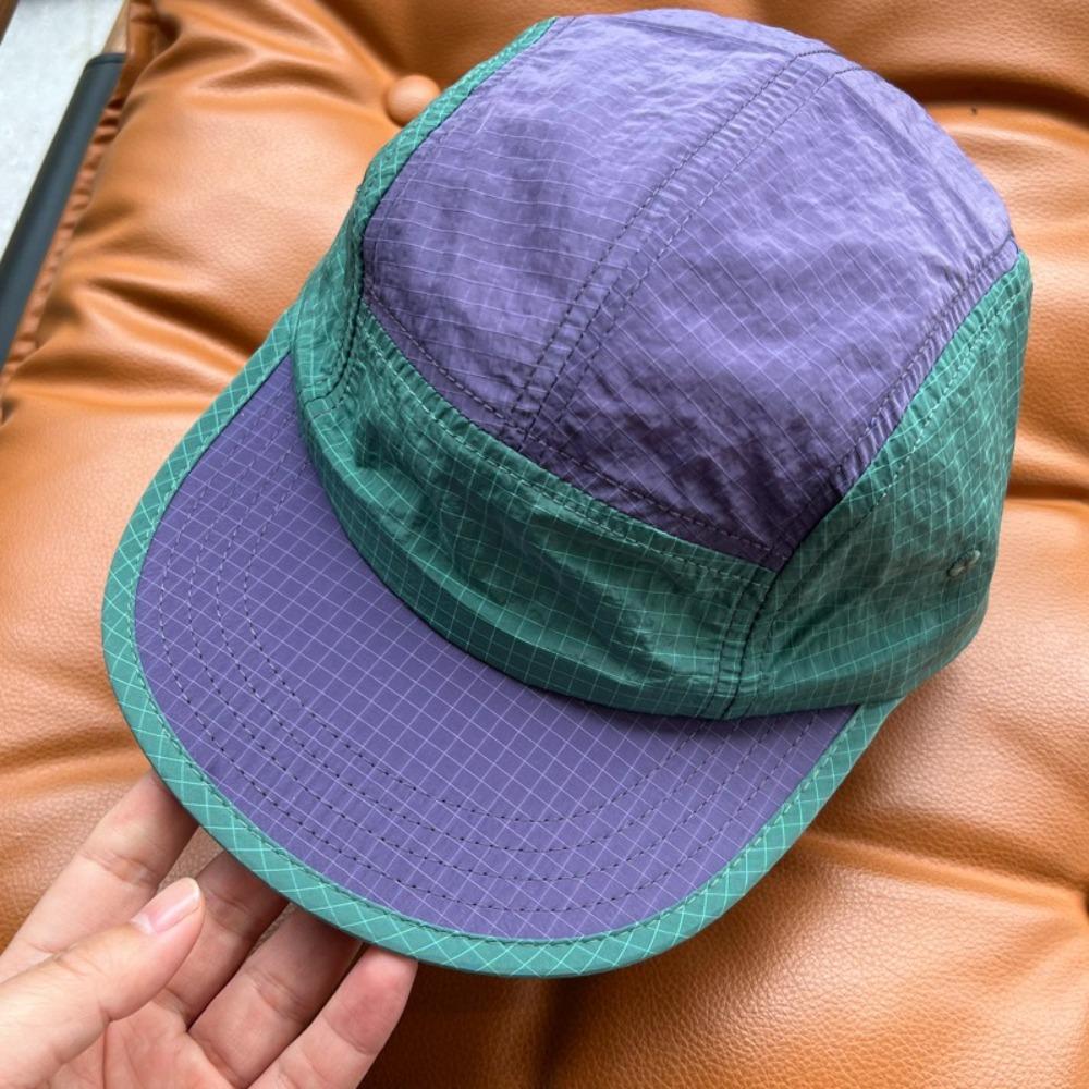 Японский стиль Кепка-солнцезащитка 5-панельная Snapback Кепки Повседневная Сшитая Бейсболка Унисекс
