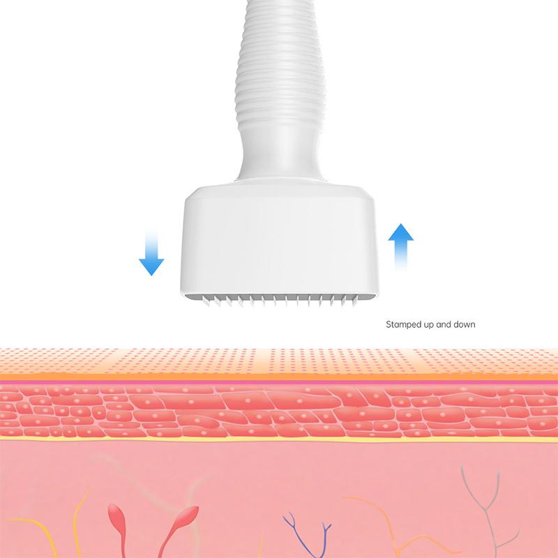 Needle Derma Roller Stamp Microneedle Skin Care Wrinkle Therapy Anti Ageing
