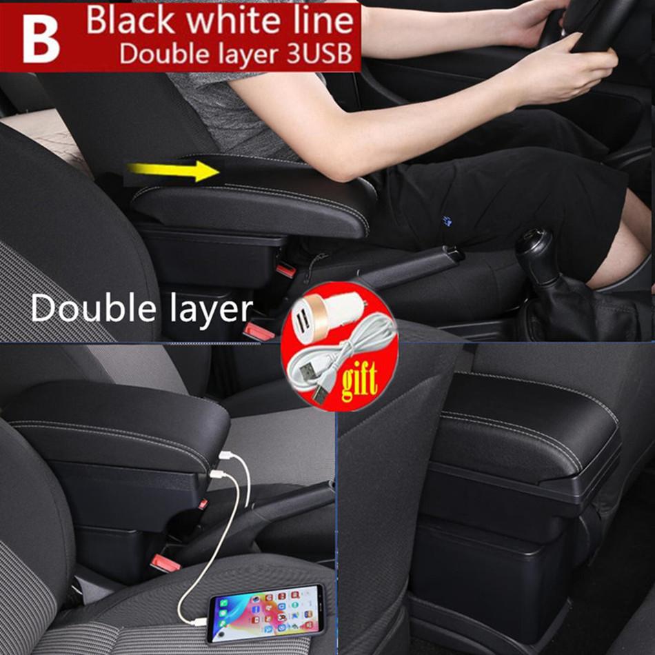 For volkswagen caddy 5 Armrest box For VW Caddy 5 2021 2022 2023 2024 2025 Car Armrest central Storage box car accessories