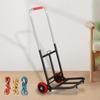 Foldable Hand Truck Dolly Adjustable Handle Collapsible Trolley Cart Convenient for Couriers