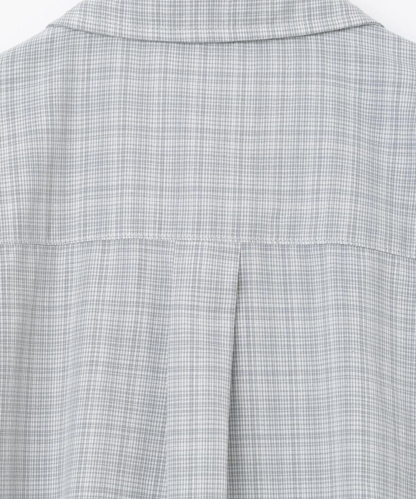 MILLO ARCHIVE Wade Check Pattern Shirt [Cloud Grey]
