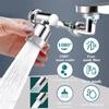 New 1080° Swivel Faucet Aerator Splash Dual Mode Kitchen Tap Extend Water Nozzle Faucet Adaptor Faucet Bubbler Robotic Arm