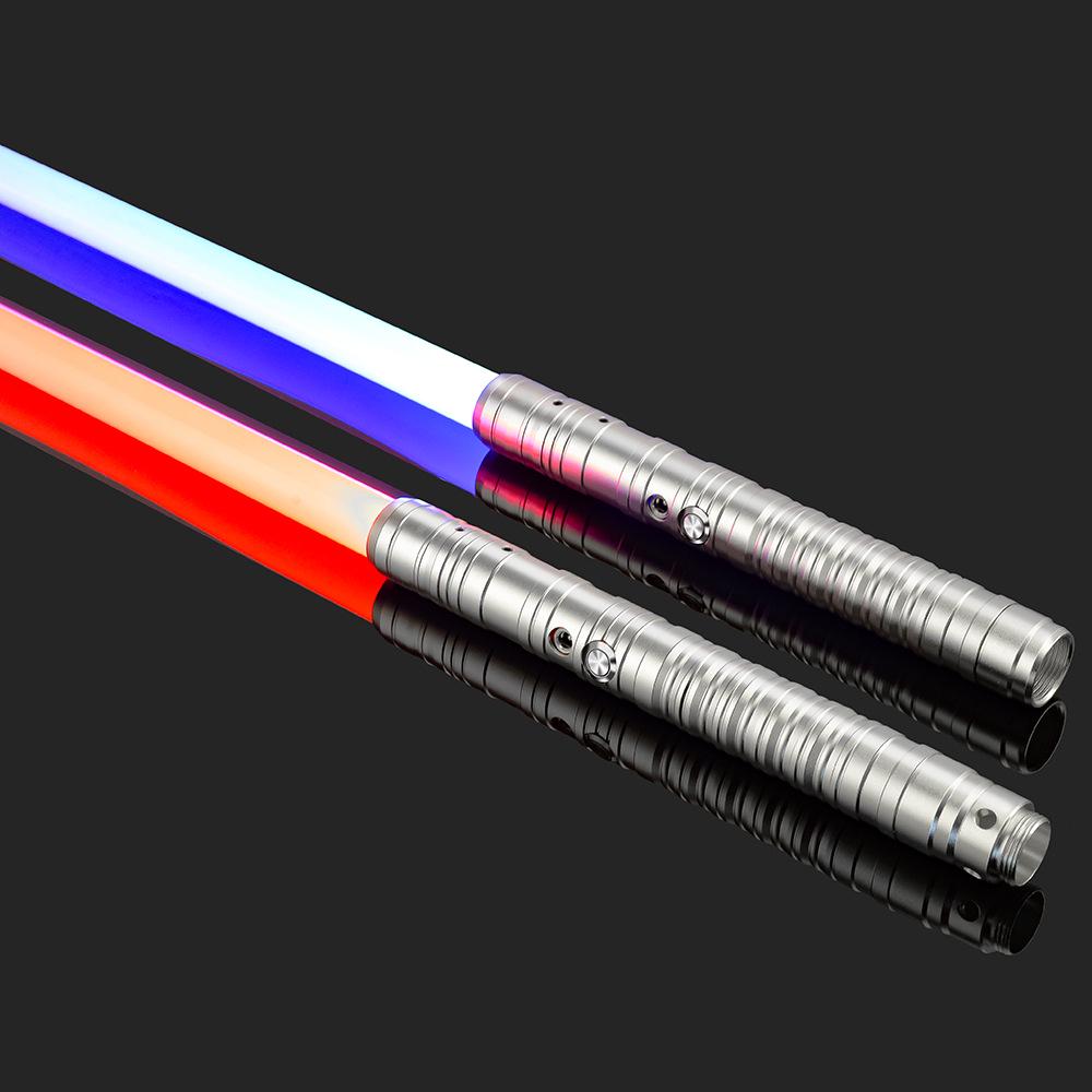 Премиальная металлическая подарочная коробка со световым мечом Звездных Войн - Перезаряжаемая, светящаяся игрушка для детей