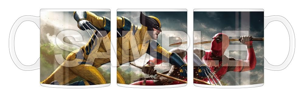 Deadpool Wolverine 4K UHD 3D Set with Original Mug Collection & + + Blu-ray [Blu-ray]