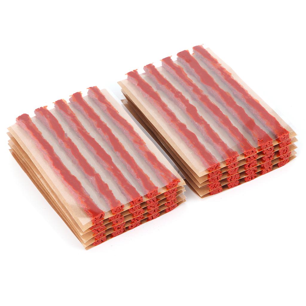 50 шт. 100x6 мм заглушка для ремонта шин бескамерная шина резиновая уплотнительная полоса инструмент для ремонта проколов для автомобиля