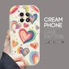 Мультяшный узор кремовая текстура чехол волнистый край мягкий силиконовый чехол для телефона OPPO Reno Realme OnePlus Vivo